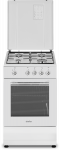 Simfer | Cooker | 4401SGRBB.1 | Hob type Gas | Oven type Gas | White | Width 50 cm | Depth 55 cm | 49 L