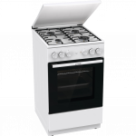 Gorenje GK5A22WH kombinuota viryklė, dujinė kaitlentė, elektrinė orkaitė, 50cm, 68l, A klasė, balta