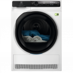 Electrolux Džiovyklė EW9D787KCE 900 PerfectCare, 8kg, &scaron;ilumos siurblys, garų funkcija, 63,8cm, balta