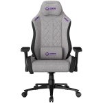 LORGAR CHA41, Ergonomic Gaming Chair Advanced, premium anti-stain fabric, Grey