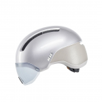 HJC CALIDO PLUS Silver Cycling Helmet, PEARL GREYISH SILVER, Size L