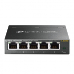 TP-LINK | Switch | TL-SG105E | Web managed | Wall mountable | Gigabit Ethernet (copper) ports quantity 5 | Power supply type Ext