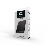 Contact Powebank 10000mAh 10W+cable USB-A USB-C Black