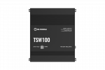 Teltonika Ethernet Switch 5x1GbE, POE af/at (TSW100010040) | TSW100 | Unmanaged | Wall-mountable