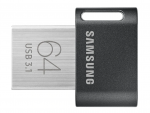 Samsung | FIT Plus | MUF-64AB/APC | 64 GB | USB 3.1 | Black/Silver