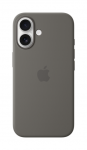 MYY33ZM/A iPhone 16 Silicone Case with MagSafe, Stone Gray