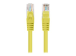 Lanberg Patchcord CAT.5E UTP 1M fluke passed 10-pack, Yellow | PCU5-20CC-0100-Y