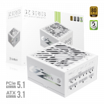 Gamemax PSU | GZ 850G WH | 850 W | Gold | Full Modular | White