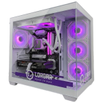 LORGAR Gaming PC Advanced A201 Ryzen 5 7500F RTX 5060 Ti White