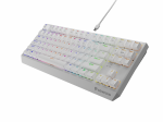 Genesis | THOR 230 | Mechanical Gaming Keyboard | Wired | US | White | USB-A | Outemu Brown