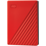 HDD External WD My Passport (4TB, USB 3.2) Red