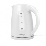 Camry | Kettle | CR 1255 | Standard | 2200 W | 1.7 L | Plastic | 360 rotational base | White