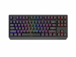 Genesis | THOR 230 | Mechanical Gaming Keyboard | Wireless | US | Black | 2.4 GHz, Bluetooth, USB | Outemu Silent Lemon