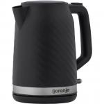 Gorenje | Kettle | K17SPB | Electric | 2200 W | 1.7 L | 360 rotational base | Plastic | Black