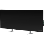 AENO Premium Eco Smart Heater, 700W, Tempered glass, Infrared+convection heating type, Led display Plug type: Europe (E/F type),