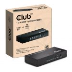 I/O VIDEO SPLITTER HDMI 4PORT/4K 120HZ CSV-1385 CLUB3D