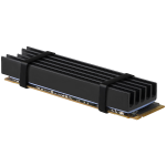 AXAGON CLR-M2L10 passive - M.2 SSD, 80mm SSD, ALU body, silicone thermal pads, height 10mm