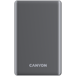 CANYON power bank OnPower 510 slim Magnetic 10000 mAh PD20W Dark Grey