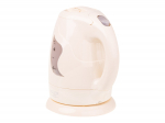 Adler | Kettle | AD 08 b | Standard | 850 W | 1 L | Plastic | 360 rotational base | Beige