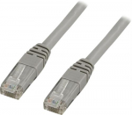 DELTACO U / UTP Cat5e patch kabelis 2m, 100MHz, Delta-certified, pilkas / 2-TP