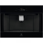 Electrolux EBC85H 900 serijos įmontuojamas automatinis kavos aparatas, 15 bar, 2,5 l, juodas