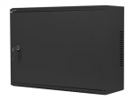 Lanberg | Rack cabinet 19" wall-mount 4U+3U/540x200 low-profile | WAF1-5203-04-00B | Black