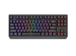 Genesis | THOR 230 | Mechanical Gaming Keyboard | Wireless | US | Outemu Silent Lemon | Black
