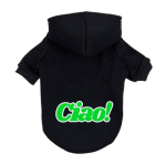 PCHEŁKA Ciao! Black - dog clothing - size S