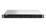 QNAP TS-464U NAS Rack (1U) Intel Celeron N5095 8 GB DDR4 0 TB QNAP Turbo System Aluminium, Black
