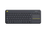 Logitech K400 Plus keyboard RF Wireless Dutch Black