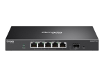 TP-LINK ES206XPP-M2 Omada 5-Port 2.5G BASE-T and 1-Port 10GE SFP+ Easy Managed Switch with 4-Port PoE++ | TP-LINK