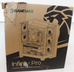 SALE OUT. Gamemax | Case | INFINITY PRO BK | ATX | Gamemax Case | INFINITY PRO BK | ATX | DAMAGED PACKAGING AND GLASS. DETACHED
