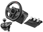 Tracer SimRacer Manual Gearbox 6in1 Black Steering wheel + pedals + shifter Analogue Nintendo Switch, PC, PlayStation 4, Playsta
