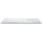 CLEVETURA CLVX 1 Touch-On-Keys AI Wireless Keyboard, ANSI US Mac layout, Scissor Switches, Aluminum Chassis, Interactive RGB, Ma