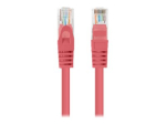 Lanberg Patchcord CAT.5E UTP 2M fluke passed 10-pack, Red | PCU5-20CC-0200-R