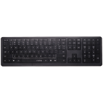 CLEVETURA CLVX 1 Touch-On-Keys AI Wireless Keyboard, ANSI US Windows Layout, Scissor Switches, Aluminum Chassis, Interactive RGB