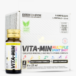 Olimp Vita-Min Multiple Sport Shot Citrus Punch, vitaminų ir mineralų kompleksas, 9x25ml
