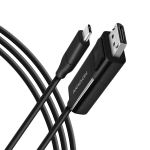 AXAGON RVC-DPC USB-C į DisplayPort kabelis, aktyvus, 1.8m, 4K 60Hz, garsas