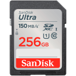 SANDISK Ultra 256GB SDXC Memory Card 150MB/s