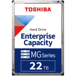 HDD Server TOSHIBA MG10 22TB MAMR 512e, 3.5'', 512MB, 7200RPM, SATA, SKU: HDEB00NGEA51F