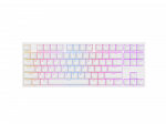 Genesis | THOR 404 TKL | Mechanical Gaming Keyboard | Wired | US | Gateron Yellow Pro | White | RGB