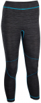 Termo kelnės mot. AVENTO 0774 38 Black/Aqua