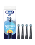 Oral-B | Replaceable toothbrush heads | iO UltimateClean | Heads | For adults | Number of brush heads included 4 | Black