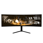 Arozzi Nova | 49 " | VA | 32:9 | 165 Hz | 4 ms | 5120 x 1440 pixels | 350 cd/m | HDMI ports quantity 2 | Black