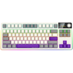 LORGAR KBP70TKLW, Wireless TKL Mechanical Gaming Keyboard Pro, Beige, EN layout