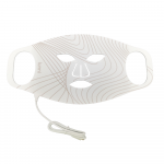 Lunni 7 colors LED and Near-Infrared Light Silicone LED Facial Mask White