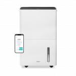 Duux Smart Dehumidifier | Bora | Suitable for rooms up to 40 m | Water tank capacity 4 L | White