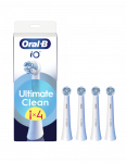 Oral-B | Replaceable toothbrush heads | iO UltimateClean | Heads | For adults | Number of brush heads included 4 | White