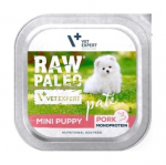 RAW PALEO P&acirc;te Mini Puppy Pork - wet dog food - 150g