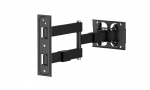 Visaro Wall mount | WMA75 Full Motion TV Mount | Maximum weight (capacity) 30 kg | Black